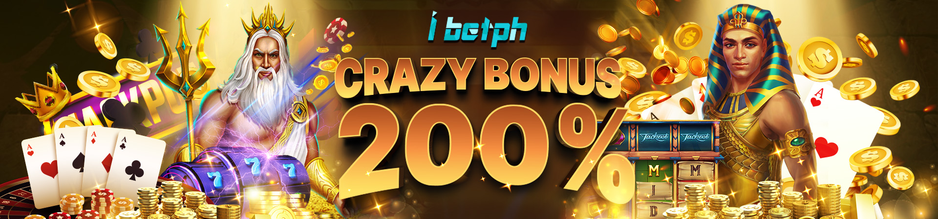 CRAZY BONUS 200%